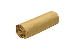 Bawełniane prześcieradło na gumce, żółte, ELYSEE