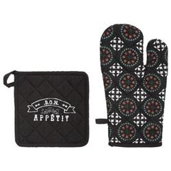 Rękawica kuchenna + podkładka, zestaw