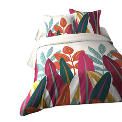 Komplet pościeli bawełnianej, MALGACHE, 240 x 220 cm