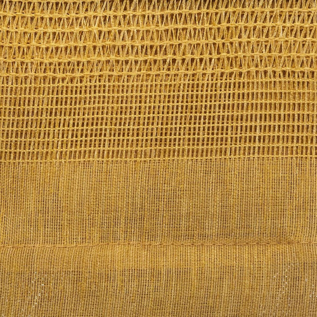 Firana żółta na przelotkach SAB, 140 x 240 cm
