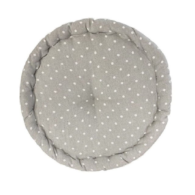 Poduszka do siedzenia na podłodze okrągła CONSTANCE, bawełna, Ø 40 x 12 cm