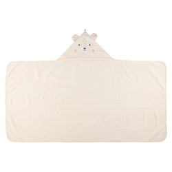 Ręcznik z kapturem dla dzieci TEDDY, 70 x 140 cm