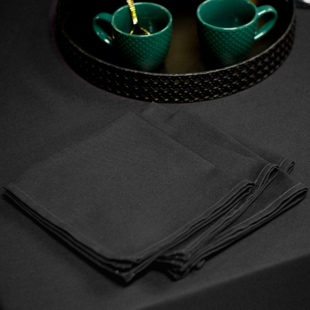 Serwetki bawełniane Uni, 4 sztuki, 40 x 40 cm