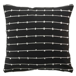 Poduszka dekoracyjna LINECHIC, bawełna z recyklingu, 45 x 45 cm