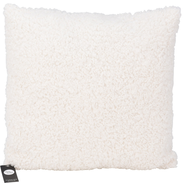 Poduszka dekoracyjna TEDDY boucle, 45 x 45 cm