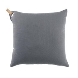 Poszewka na poduszkę 40 x 40 cm PEARL, ciemnoszara