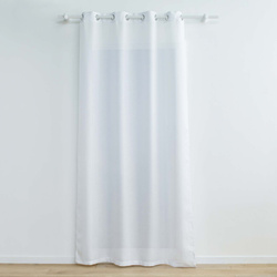 Zasłona z metaliczną nitką ZELINE, 140 x 260 cm