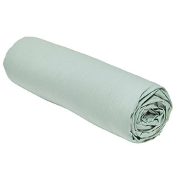 Prześcieradło z gumką Plain, bawełniane, 140 x 200 cm