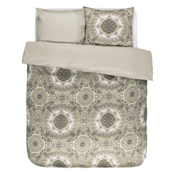 Bawełniany komplet satynowej pościeli dla 2 osób, 200 x 220 cm, Essenza