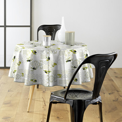 Okrągły obrus w hiszpański wzór ANDALOUSIE, Ø 160 cm, tworzywo sztuczne