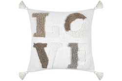 Poduszka dekoracyjna ze ściaganą poszewką, JOANNY, 45 x 45 cm