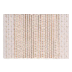 Dywanik boho beżowy ARTEMIS, 60 x 90 cm