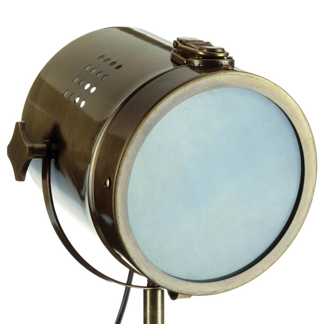 Lampa dekoracyjna metalowa na trzech nóżkach, 68 cm