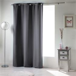 Zasłona zaciemniająca SLATE 140 x 240 cm, kolor szary