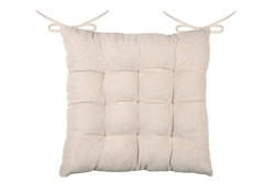 Pikowana poduszka na krzesło, DANDY, 38 x 38 cm