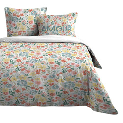 Komplet pościeli bawełnianej, FLOWER, 240 x 220 cm