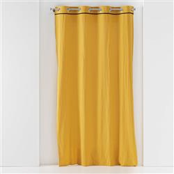 Zasłona na przelotkach LINETTE, bawełniana, z połyskiem, 135 x 240 cm