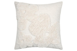 Poduszka ozdobna z bawełny, tuftowana, BALMA, 45 x 45 cm