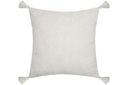 Poduszka bawełniana z frędzlami, BALMA, 45 x 45 cm