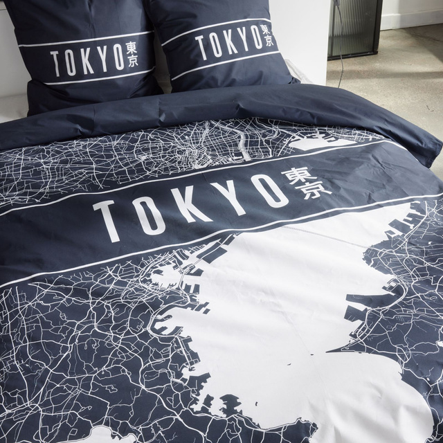 Pościel bawełniana, 220 x 240 cm, 2 poduszki, JAVA