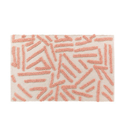 Dywanik łazienkowy z pikowanym wzorem ATHENA, 60 x 90 cm