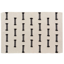 Dywan bawełniany JULINE, tkany na płasko, 50 x 80 cm