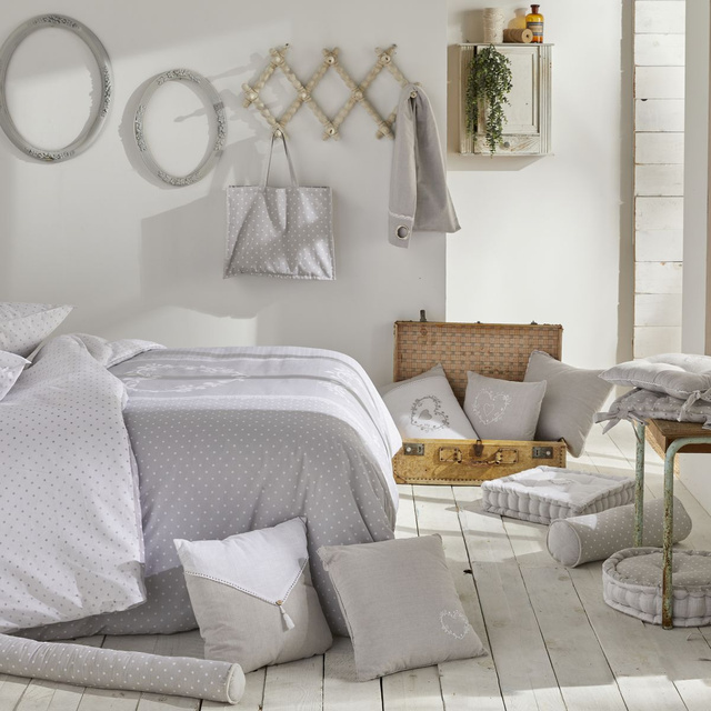 Poduszka do siedzenia na podłodze okrągła CONSTANCE, bawełna, Ø 40 x 12 cm