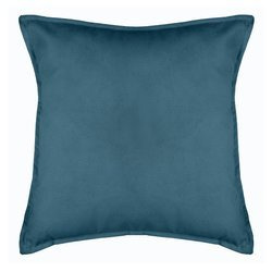 Poduszka niebieska 45 x 45 cm, niebieska, ATMOSPHERA