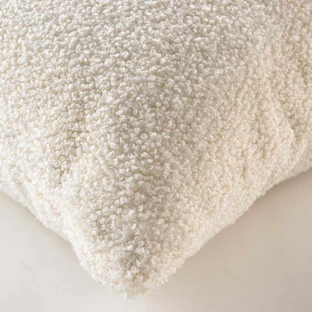 Poduszka ozdobna WOOLY, efekt boucle, 45 x 45 cm