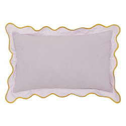 Poduszka dekoracyjna z falbanką BISKWIT, 35 x 50 cm
