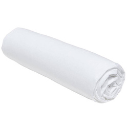 Prześcieradło z gumką Plain, bawełniane, 140 x 200 cm