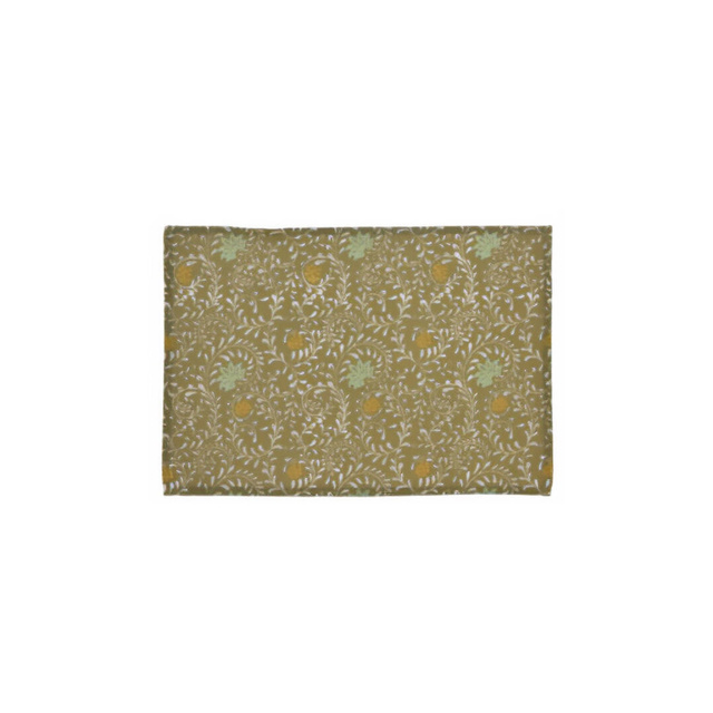 Podkładka pod talerz bawełniana w kwiaty, 45 x 30 cm