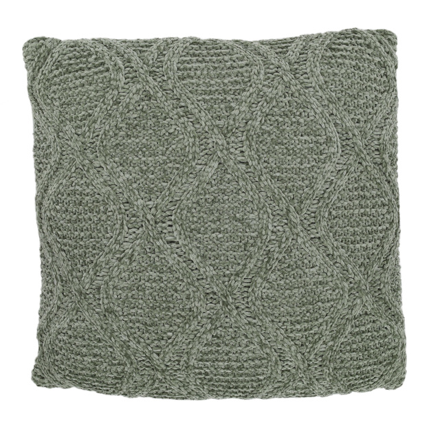 Poduszka dekoracyjna CHENILLE, dzianinowa, 45 x 45 cm