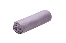 Bawełniane prześcieradło na gumce, lila, ELYSEE