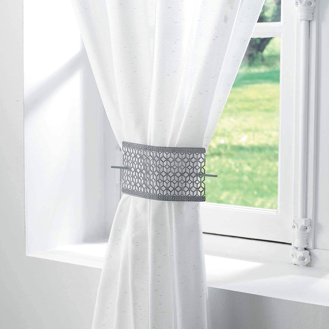 Spinka do zasłon RUCHEA, szara