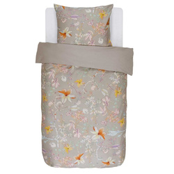 Bawełniany komplet pościeli satynowej poduszkę dla 1 osoby, 140 x 220 cm, Essenza