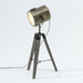 Lampa dekoracyjna metalowa na trzech nóżkach, 68 cm