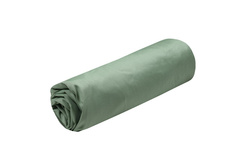 Bawełniane prześcieradło na gumce, zielone, ELYSEE